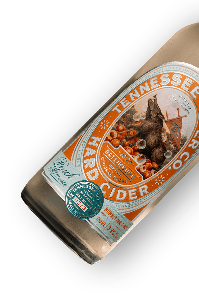 Peach Mimosa Hard Cider TN Cider Co.